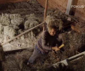 Pan Gienek z programu Rolnicy. Podlasie