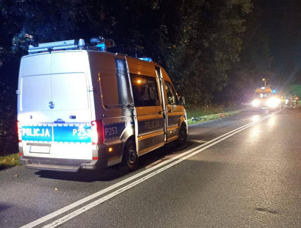Śmierć 51-letniego motocyklisty na DK40