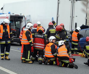 Wypadek na A4 (2)