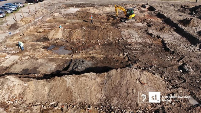 Odkrycia archeologiczne przy ul. Zbożowej