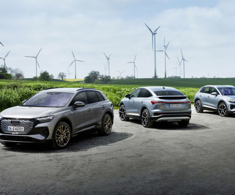 Elektryczny samochód Audi