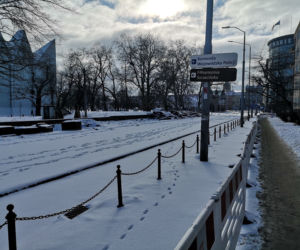 Przebudowa torowisk w centrum Szczecina - luty 2021