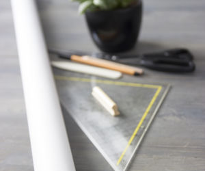 DIY: papierowa torba osłonka na doniczkę