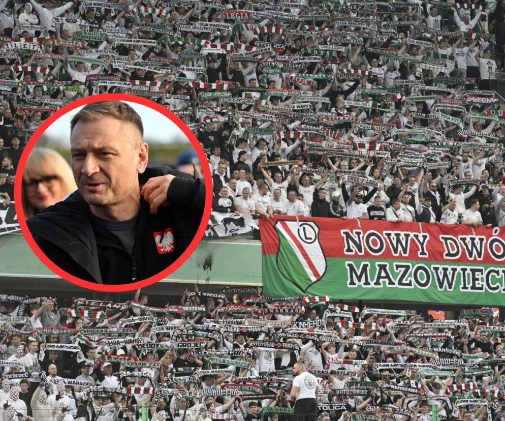 Sławomir Nitras i mecz Legia - Widzew