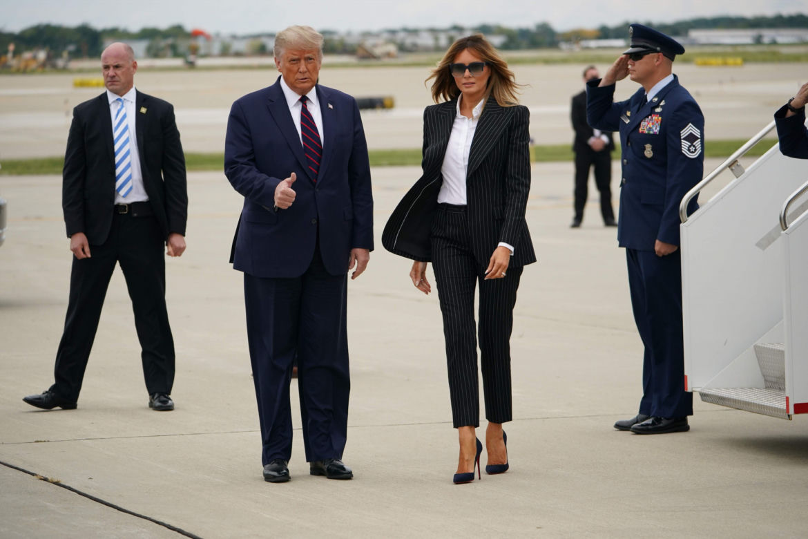 Melania Trump Jill Biden