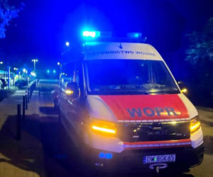 Dwie godziny wołał o pomoc na Odrze. Mężczyzna utknął na betonowej konstrukcji