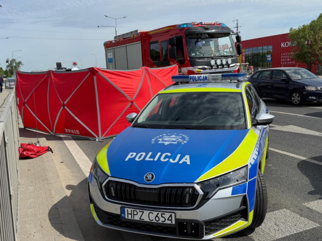 Motocyklista nie żyje! Wstrząsający wypadek pod Warszawą. Jest szokujące nagranie z kamery