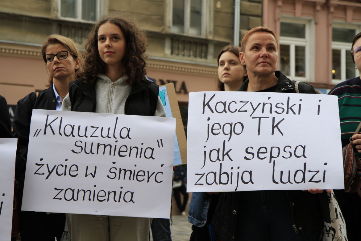 „Ani jednej więcej”. Protest w Lublinie