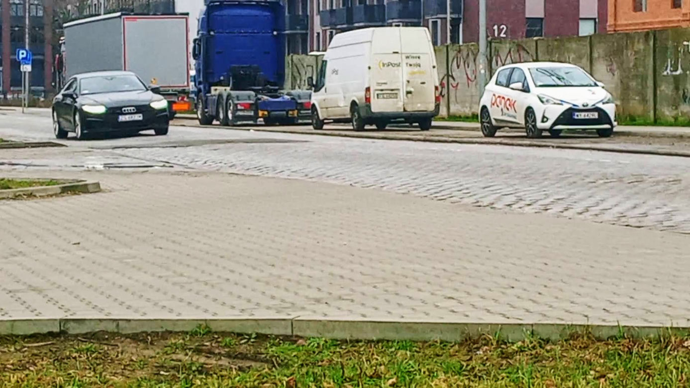 Ulica Cukrowa w Szczecinie to prawdziwy koszmar kierowców