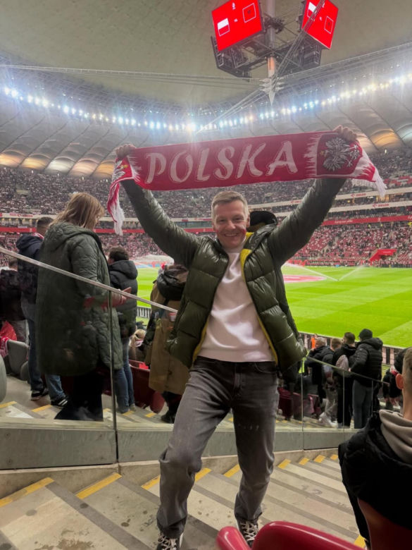Znane osoby na meczu Polska - Albania w barażach o awans na Mistrzostwa Świata. Zobacz zdjęcia