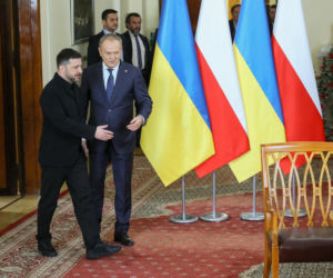 Wołodymyr Zełenski, Donald Tusk