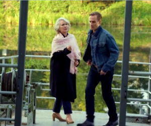 Na dobre i na złe odc. 721. Michał (Mateusz Janicki), Barbara Wilczewska (Agnieszka Pilaszewska)