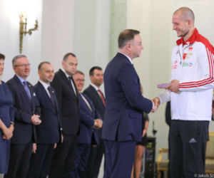 Siatkarze u prezydenta