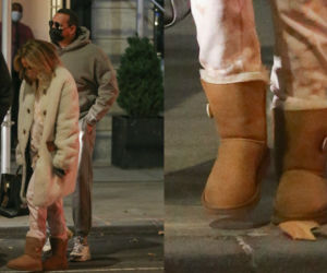 Jennifer Lopez w uggsach