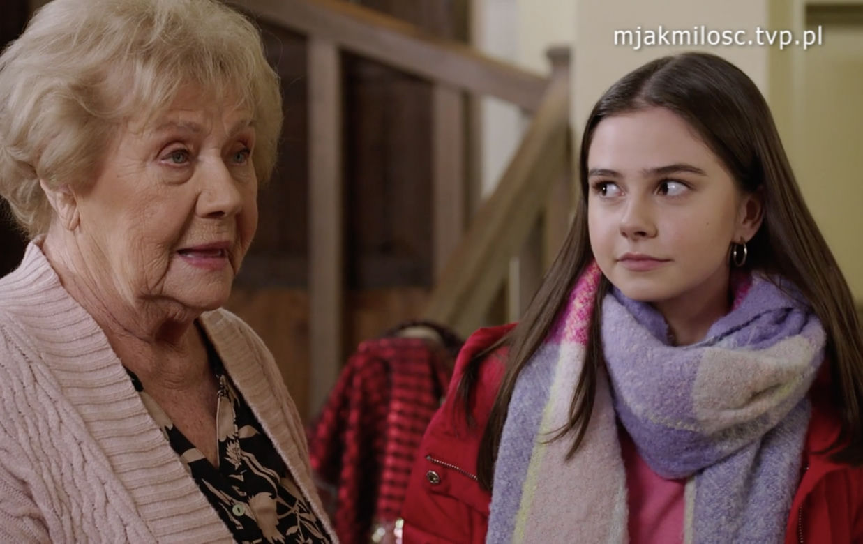 M jak miłość, odcinek 1728: Barbara (Teresa Lipowska), Basia (Karina Woźniak)
