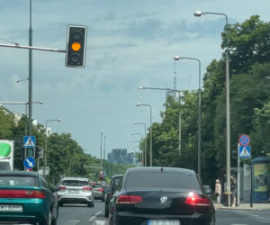 Kinga Duda podróżując limuzyną łamie przepisy 