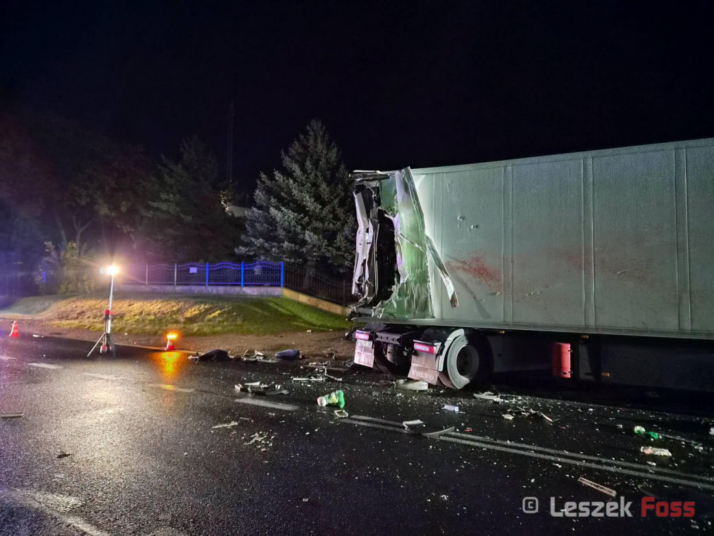 Tragiczny wypadek na drodze krajowej nr 9 w Krzyżanowicach niedaleko Radomia!
