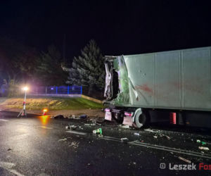 Tragiczny wypadek na drodze krajowej nr 9 w Krzyżanowicach niedaleko Radomia!