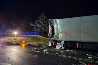 Tragiczny wypadek na drodze krajowej nr 9 w Krzyżanowicach niedaleko Radomia!