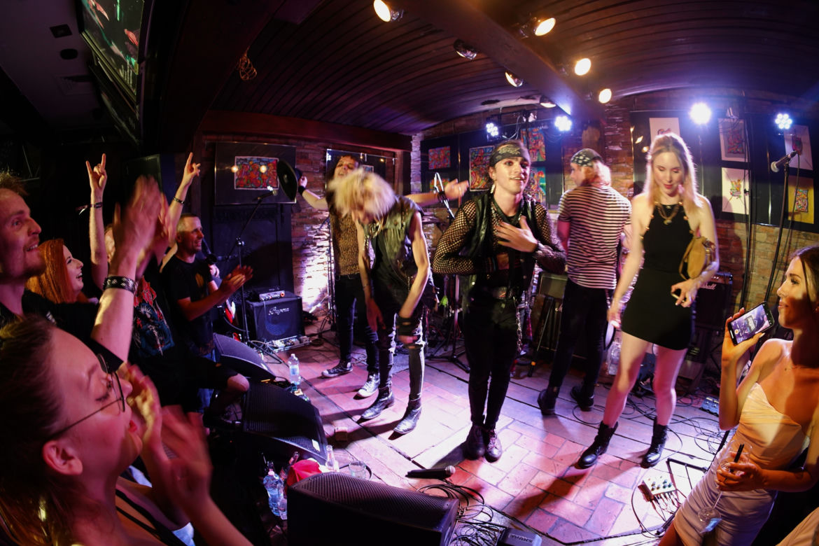Energetyczny koncert Wildstreet w toruńskim Hard Rock Pubie Pamela