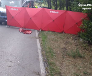 Wypadek w Dąbrowie Górniczej