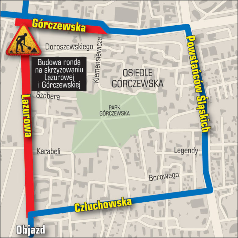 Górczewska idzie do remontu