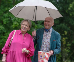 Barwy szczęścia odc. 3290. Tolek Koszyk (Marek Siudym), Basia (Sławomira Łozińska)