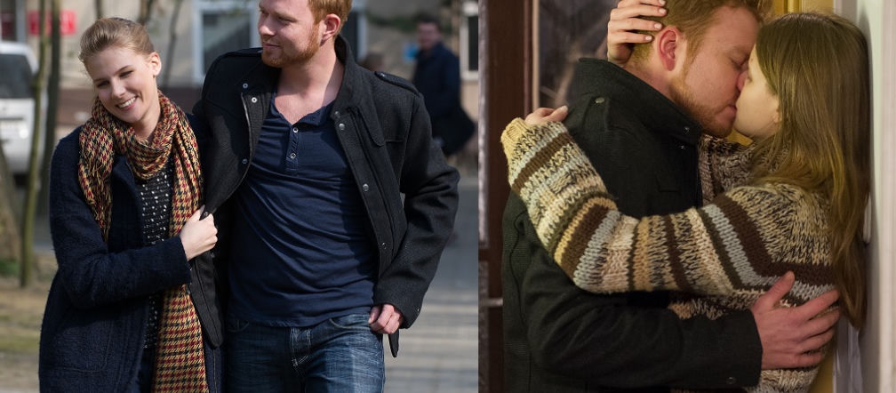 Na Wspólnej. Daniel Brzozowski (Michał Tomala), Łucja (Magdalena Łoś), Ola (Marta Wierzbicka)