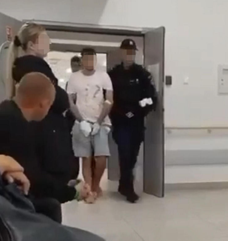 Nagranie po ataku nożownika w Jarosławiu. To on doprowadził do krwawej masakry