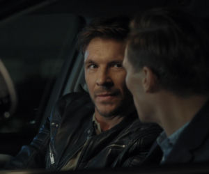 M jak miłość, odcinek 1913. Marcin (Mikołaj Roznerski), Olek (Maurycy Popiel)