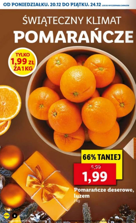 Lidl ostatnie promocje na święta