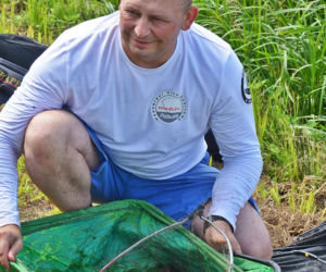 Nocne łowy w Siemiatyczach. Rekordzista złapał 40 kilogramów ryb! [ZDJĘCIA]