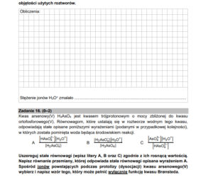 Matura z chemii 2021 - arkusz PDF