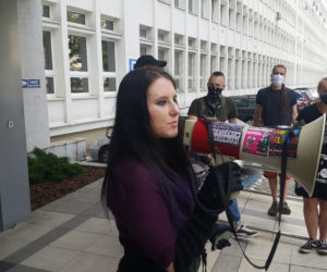 Strajk w Bydgoszczy. Młodzież wykrzyczała swoje niezadowolenie