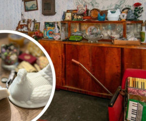 Tysiące złotych za pojemnik na cukierki. Szklana kura to hit!