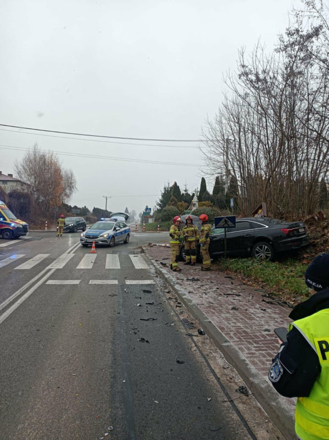 Wypadek w Ambrożowie