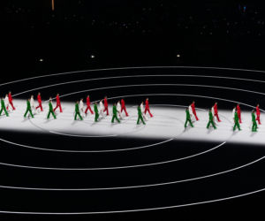 Ceremonia otwarcia IO Mediolan-Cortina d'Ampezzo