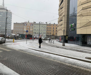 Spadł pierwszy śnieg! Zobacz jak wyglądają ulice Poznania