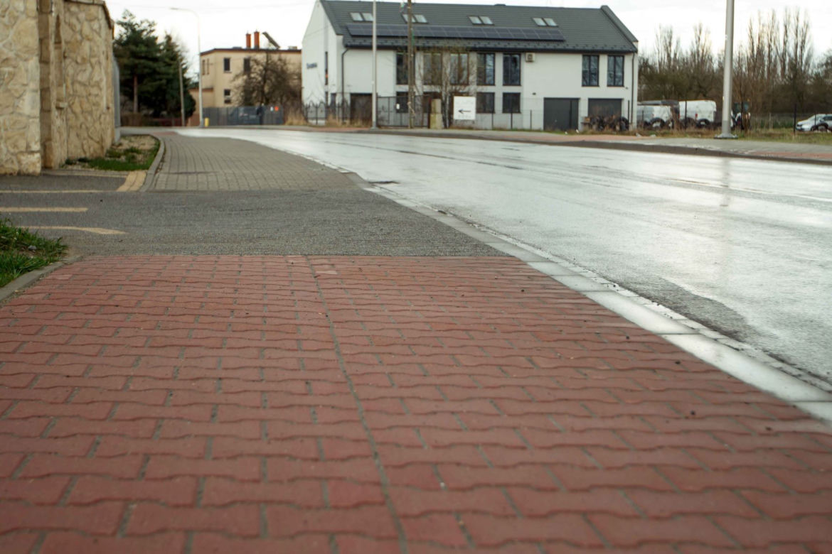 Rozbudowa chodników w Krakowie