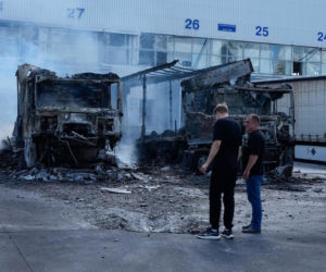 Piekło na ziemi w Oleszkach na Ukrainie. Od maja nie dostali żywności