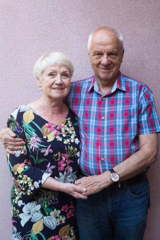 Stefan Niesiołowski z żoną