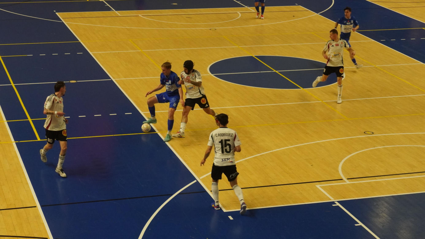 Drużyna Wiary Lecha - Legia Warszawa w 1/16 Pucharu Polski w futsalu