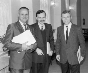Stefan Niesiołowski, Jan Łopuszański, Marek Jurek