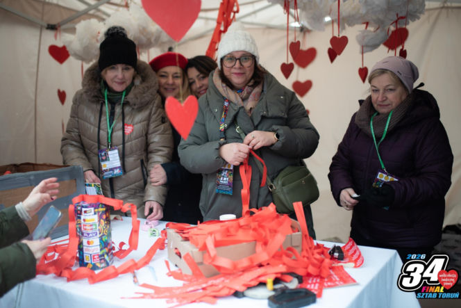34. Finał Wielkiej Orkiestry Świątecznej Pomocy w Toruniu. Zdjęcia ze starówki