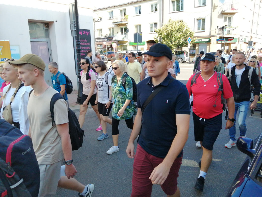 Pielgrzymi z Siedlec wyruszyli w drogą na Jansą Górę