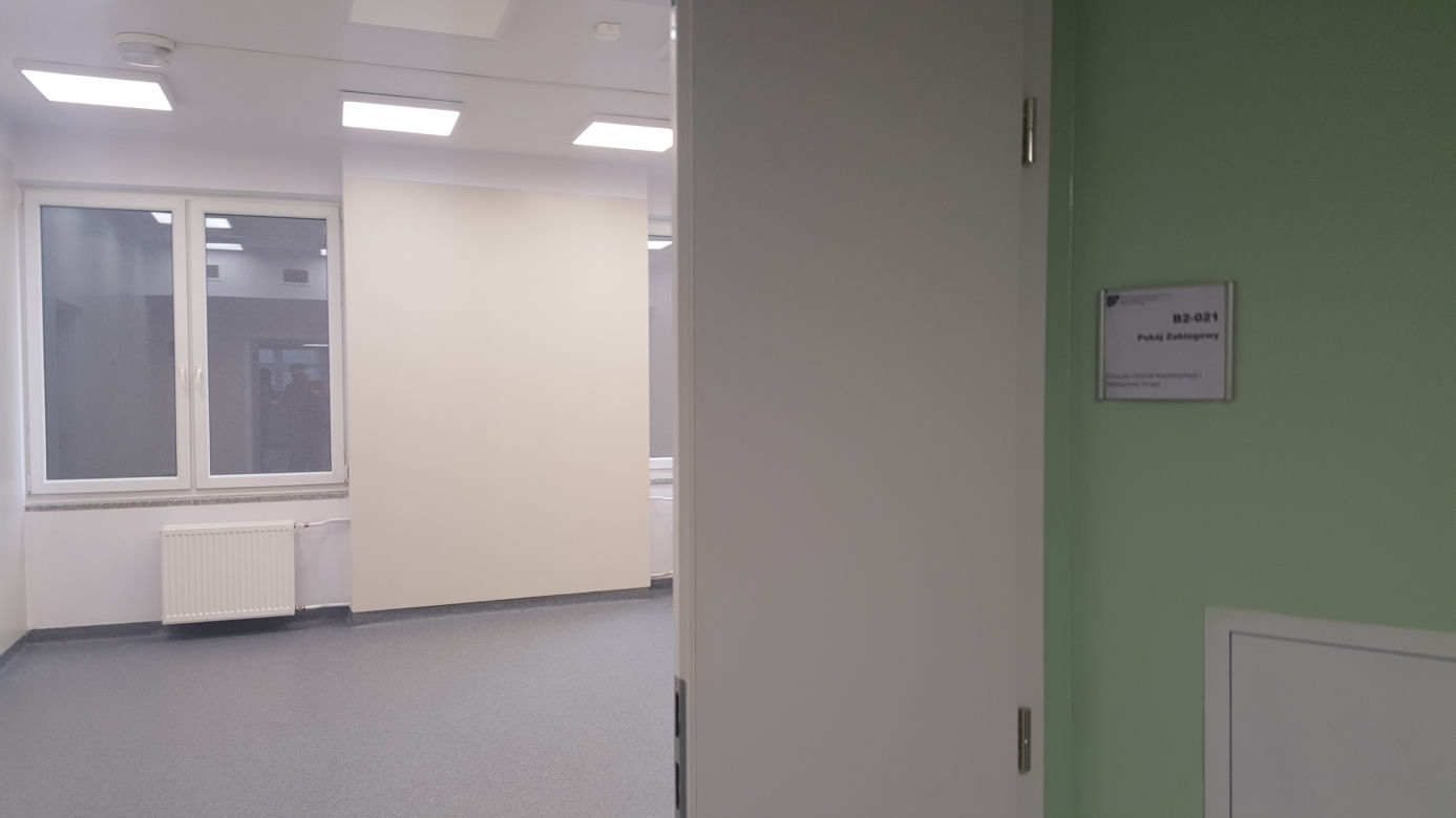 Oddział Intensywnej Terapii w Szpitalu Wojewódzkim w Sosnowcu po remoncie