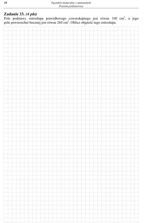 Matura z matematyki 2013