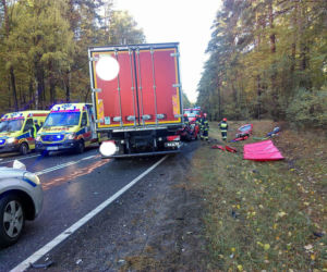 Wypadek w podbydgoskim Emilianowie! Droga jest całkowicie zablokowana!