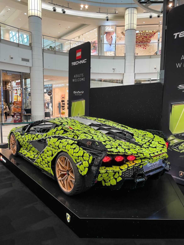 Lamborghini Sian z klocków LEGO