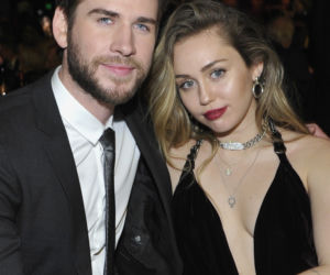 Miley Cyrus i Liam Hemsworth pierwszy raz jako małżeństwo na oficjalnej gali